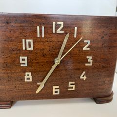 Mid century Mantle Clock