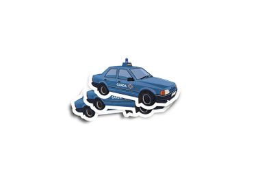 Garda Ford Escort Mk3 Retro Glossy Stickers 2-Pack