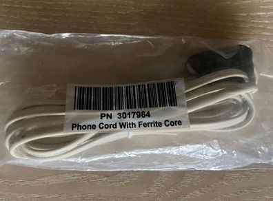Telephone Cord with Ferrite Core (New)