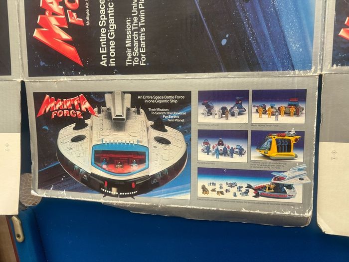 Boxed Manta Force Collection
