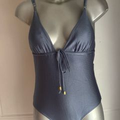 BNWT Primark Cares Blue swimsuit size S UK10 EU38 Postage included