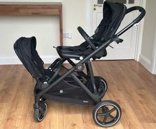 Double Buggy with Bassinet