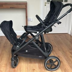 Double Buggy with Bassinet