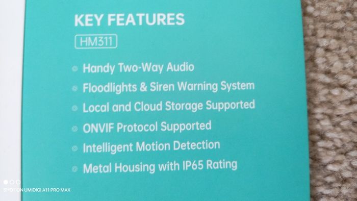 Outdoor or Indoor  Wifi Security Camera