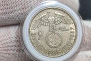 2 Reichsmark 1937 A Berlin WW2 Silver Coin third Reich