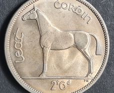 Ireland 1967 Half Crown Stunning Unc coin
