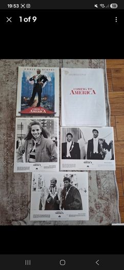 Coming To America Press Kit 1988 Eddie Murphy