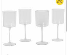 plastic wine glasses