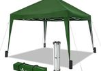 3x3m Pop Up Gazebo with 4 Leg Weight Bags, Folding Party Tent for Garden Outdoor, Green (FREE POSTAGE)