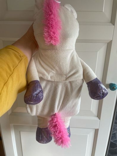 Unicorn hot water bottle