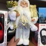 40 cm Standing Santa Claus Image 2