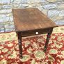 Early Victorian Mahogany Side Table. Image 5