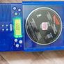 Vintage Sharper Image CD Player AM/FM Radio Shower Buddy! Clear Blue Image 2