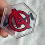 Disney Marvel Avengers Endgame HAWKEYE Barton PVC Figure Superhero Cake Topper Used Please look at the pictures Image 7
