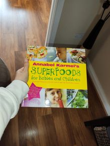 Super Foods for babies and kids - cookery book A Karmel NEW
