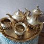 Brass Tea/Coffee Set 5 pieces Image 2