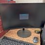 Curved screen monitor + wireless keyboard + wireless mouse Image 3
