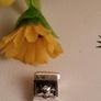Brand new genuine pandora diamond silver club charm Image 3