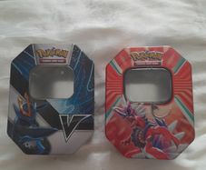 Empty pokemon tins