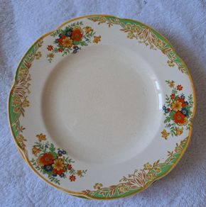 Antique Woods Ivory ware plates