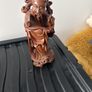 antique wooden hand carve man Image 4