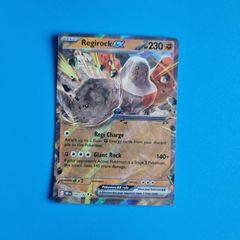 Regirock Ex Pokemon Card from Destined Rivals (101/182)