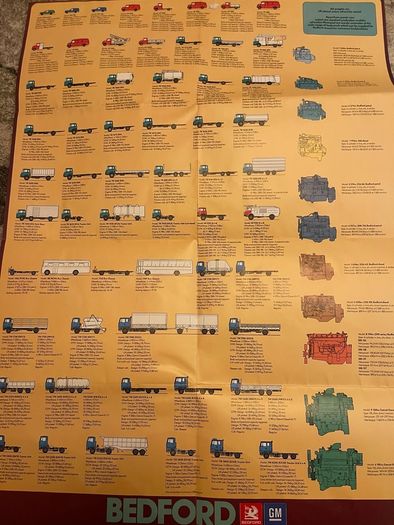 Original BEDFORD Sales Catalog