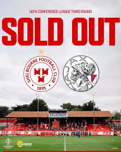 Shelbourne v ajax