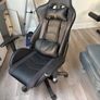 X-Rocker Ergonomic Gaming Chair Black and Grey Mesh Image 2