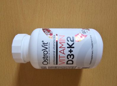 Vitamin Ostrovit D3+K2. 90 tablets.