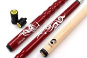 58" 21oz Maple Pool Cue Stick 13mm tips, Very Nice Grip, with Joint Protector/Shaft Protector MULTIPLE COLOURS AVAILABLE (FREE POSTAGE)