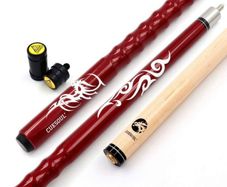 58" 21oz Maple Pool Cue Stick 13mm tips, Very Nice Grip, with Joint Protector/Shaft Protector MULTIPLE COLOURS AVAILABLE (FREE POSTAGE)