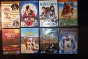DVD Collection Bundle of dog movies kids classics Beethoven 101 Dalmations Homeward Bound Disney
