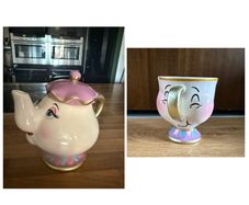 Beauty and the beast Teapot and mug set