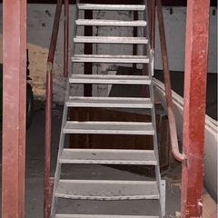 Galvanised Steel Stairs used for mezzanine