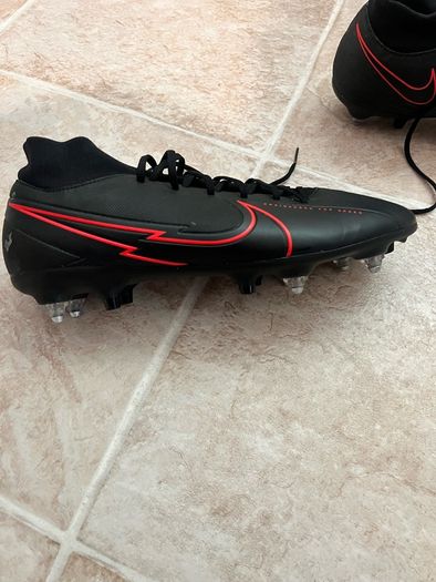 Nike Mercurial Superfly 7 Academy SG-Pro (Black x Chile Red)