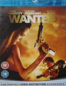 Wanted (2008) Angelina Jolie [Blu-ray Movie]