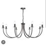 Black Chandelier Image 4