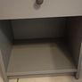 Grey bedside locker from Ikea Image 2