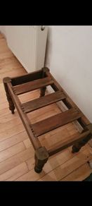 antique hotel luggage stand miller and beatty