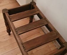 antique hotel luggage stand miller and beatty