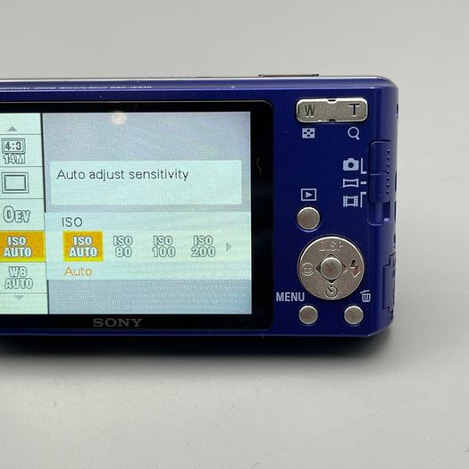 Sony Cyber-shot DSC-W530 14.1MP Digital Camera Blue\Purple - Full Kit