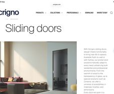 scrigno sliding disappearing door
