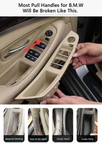 RHD Interior Door Pull Handle Armrest Panel Trim No Mirror Folding Button For BMW 5 Series F10 F11 F18 520 523 525 528 530