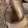 Andia Fora Made in Italy Top Quality Designer Silver Trainers - Size 41 Image 5