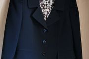 NEW - TAHARI black wool Blazer SIZE 10