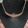 Dylan Gray gold-tone cabochon art deco style necklace Image 5