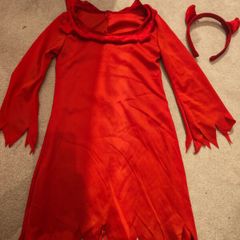 4-6 Years old kids devil costume