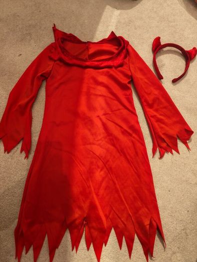 4-6 Years old kids devil costume