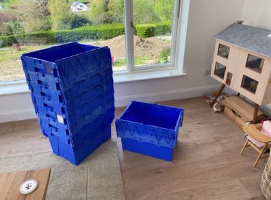 Storage Bins Boxes X10
